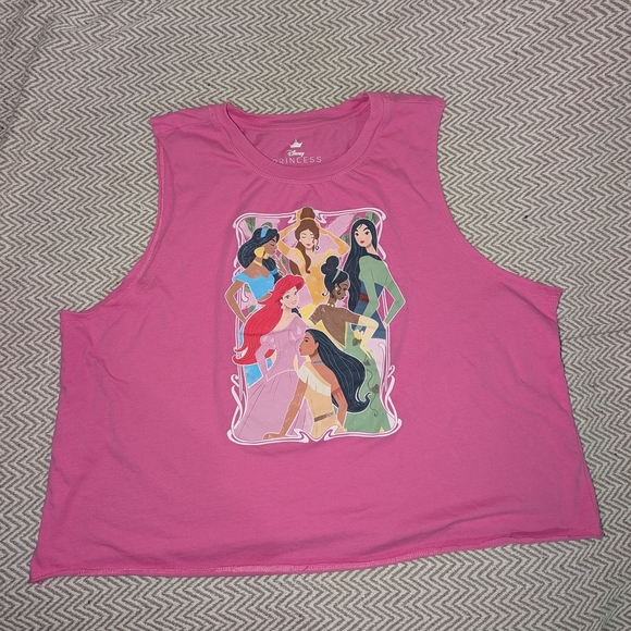 Disney Princess Pink Tank Top - Picture 2 of 5